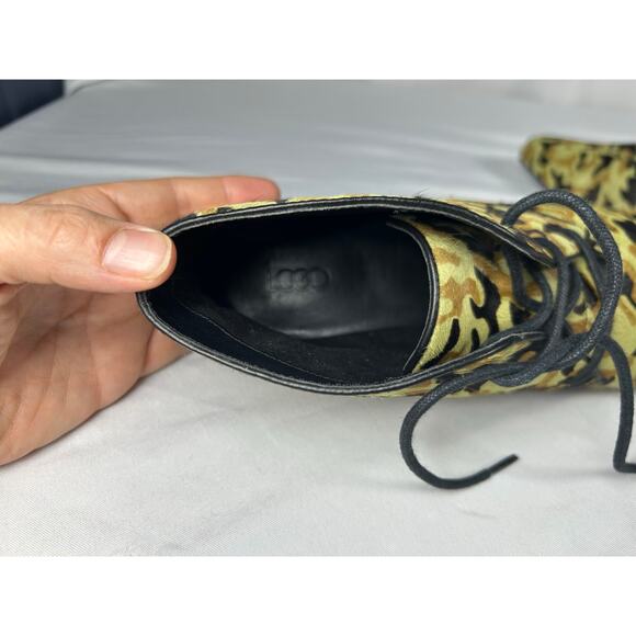 LOGO Camo Ankle Bootie Adrienne Green Womens 7 Fishermancore  new - Picture 8 of 9